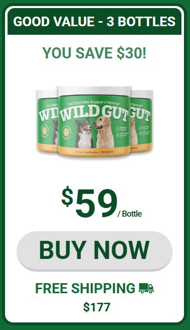Buy WildGut 3 Bottles